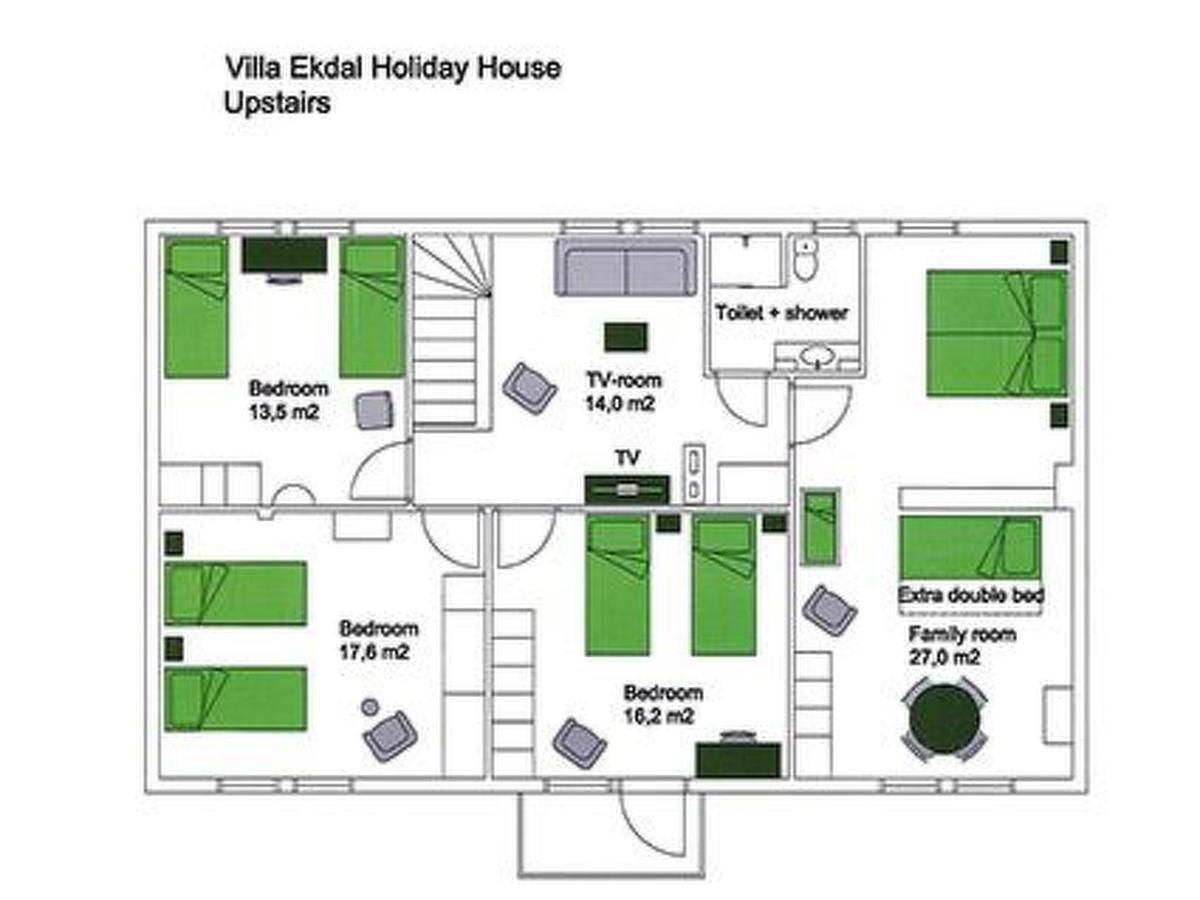 Дома для отпуска Holiday Home Villa ekdal Кустави-41